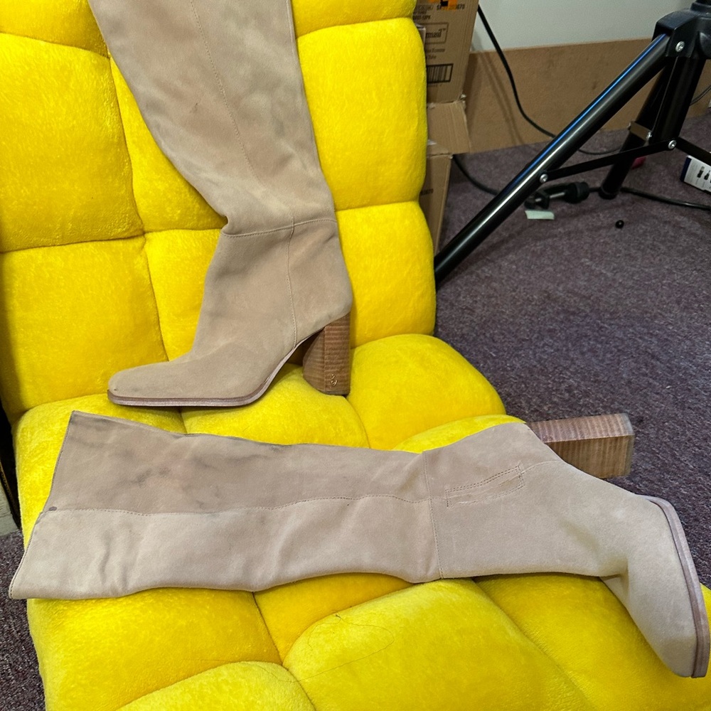 Sam Edelman Tan Olly Knee High Boots NWOT